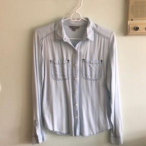Baby Blue Button Down